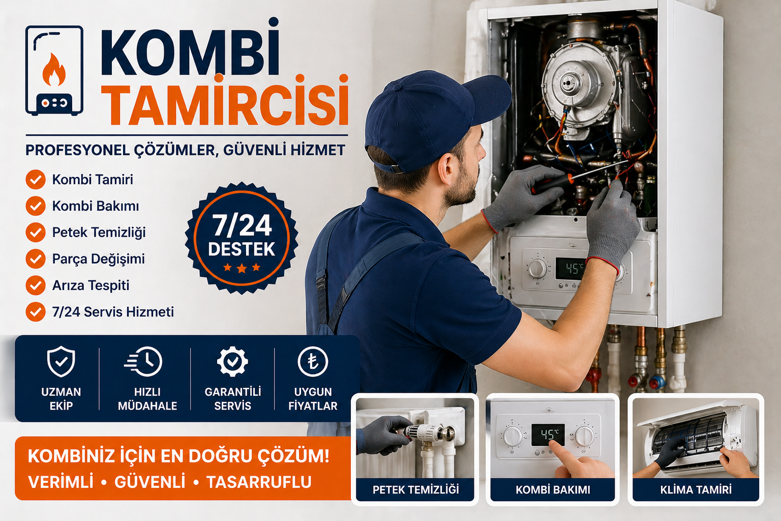Bağlum Kombi Tamiri